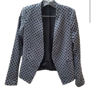 Theory Blue Black Pattern  Lanai Blazer 8 (US size 4).